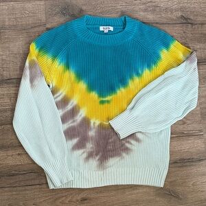 Colorful Tie-Dye Sweater